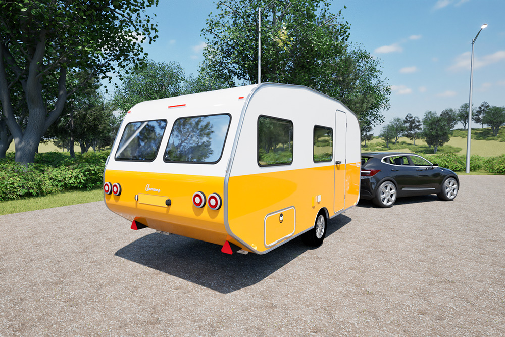 GLARAVANS WAVE Family caravan
